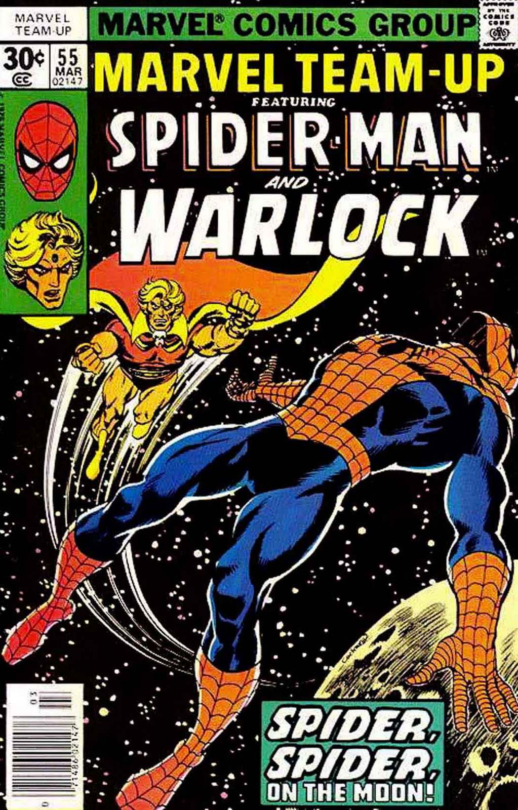 Cover of Marvel Team-Up #55